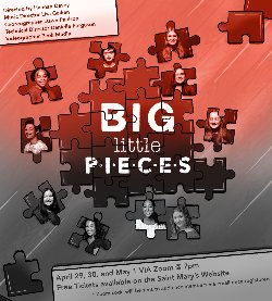 Big Little Pieces Theater Show Case Flyer